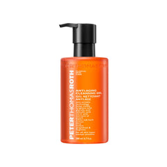 Peter Thomas Roth anti-aging cleansing gel bottle delivers peachy-clean freshness