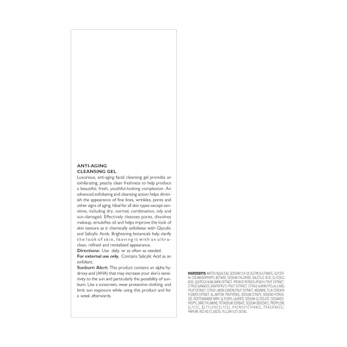 Peter Thomas Roth anti-aging gel texture reveals refined skin after cleansing