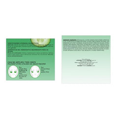 Peter Thomas Roth cucumber detox eye patches placed on damp skin for hydration boost