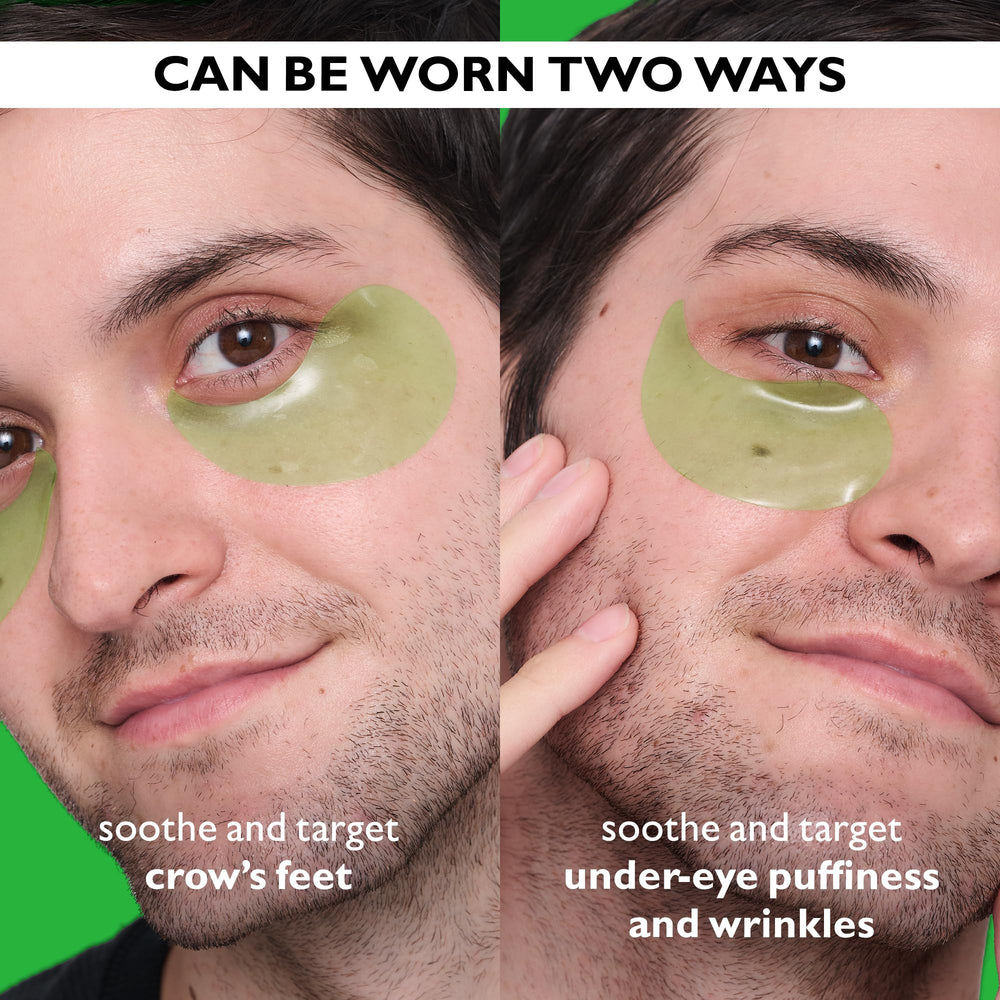 Gel texture of Peter Thomas Roth cucumber detox eye patches for cooling feel