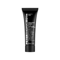 Peter Thomas Roth Instant FIRMx Eye Tightener bottle close-up suggesting quick lift