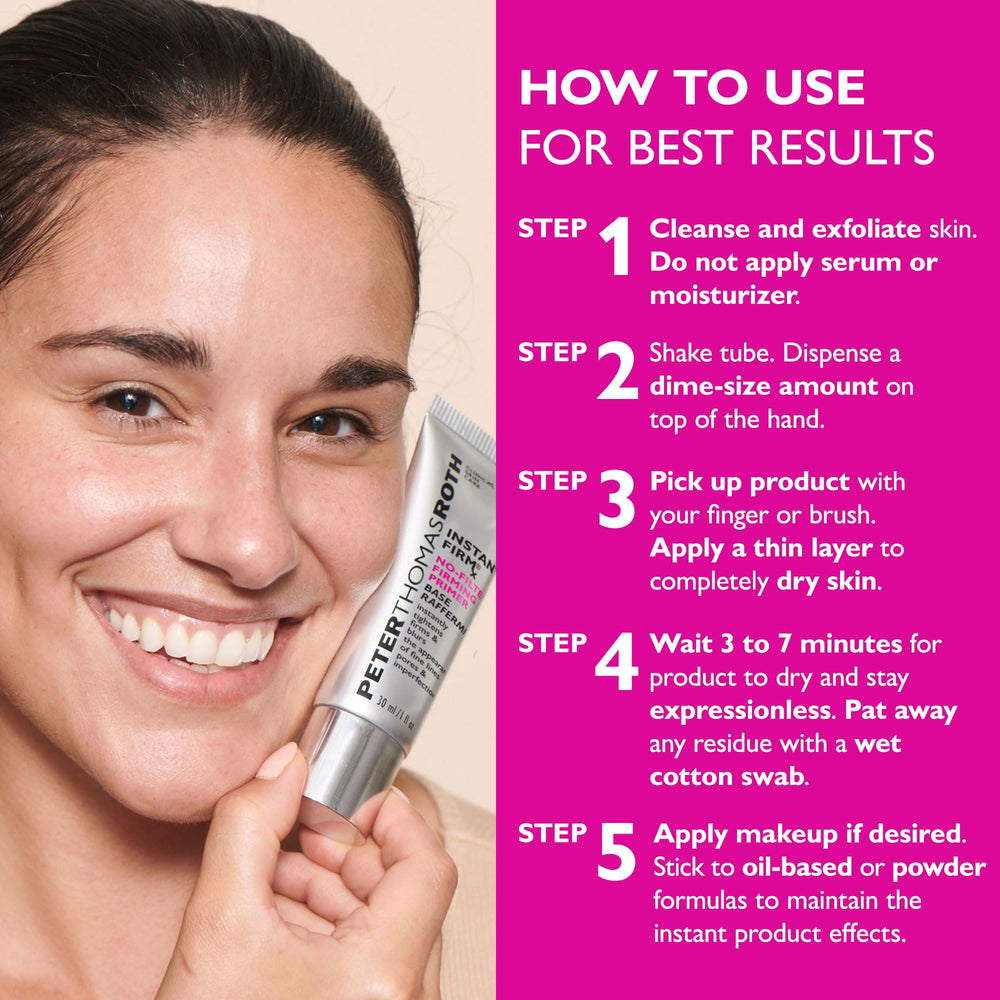 Silicates close-up indicating skin-tightening action in Instant FIRMx