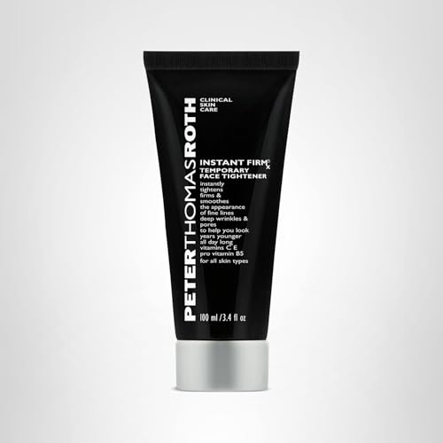 Peter Thomas Roth Instant FirmX Tightener on skin reveals tighter, smoother appearance