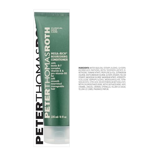 Aplicación en la ducha con Peter Thomas Roth Mega-Nutritivo Condicionador para cabellos suaves.