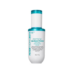 Peter Thomas Roth Peptide Skinjection serum bottle shows needle-free anti-aging care