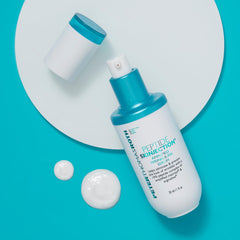 Peter Thomas Roth Peptide Skinjection serum swirl on skin suggests smoothing expression lines