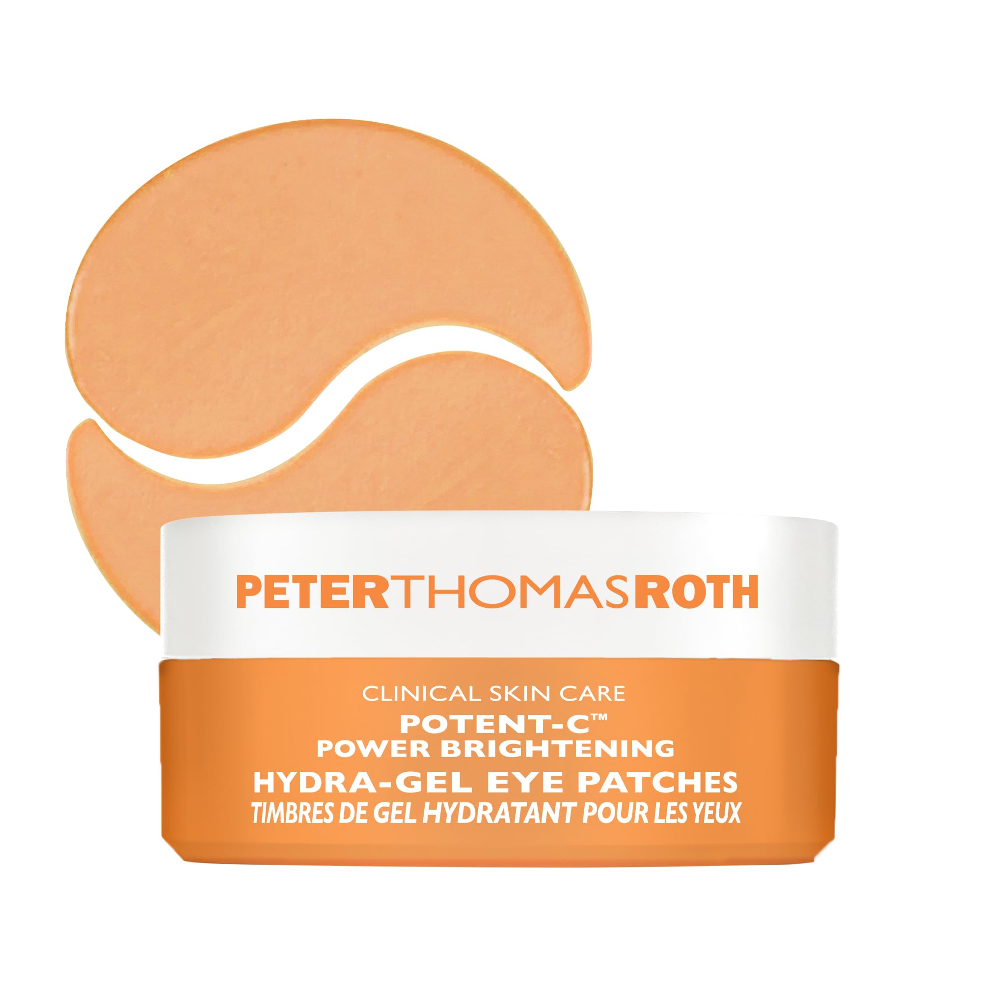 Peter Thomas Roth Potent-C eye patches in a box for brighter under-eye area.