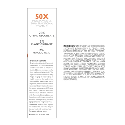 Peter Thomas Roth Potent-C Power Serum texture on skin demonstrates smooth hydration.