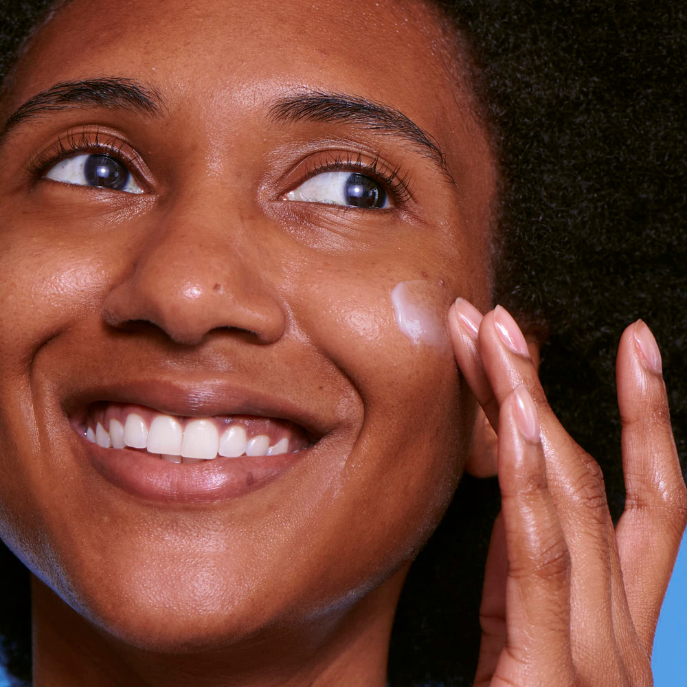 Peter Thomas Roth Water Drench application on hand showing hydrating glow