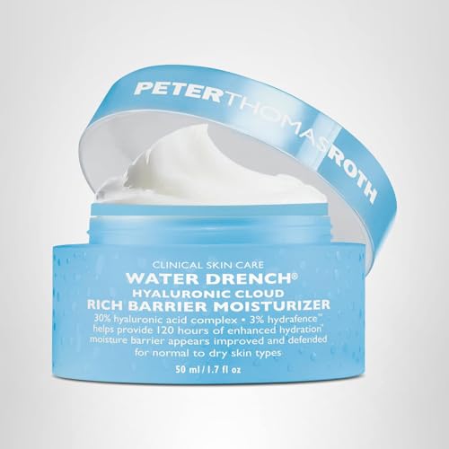 Peter Thomas Roth Water Drench bathroom scene suggesting daily skincare ritual