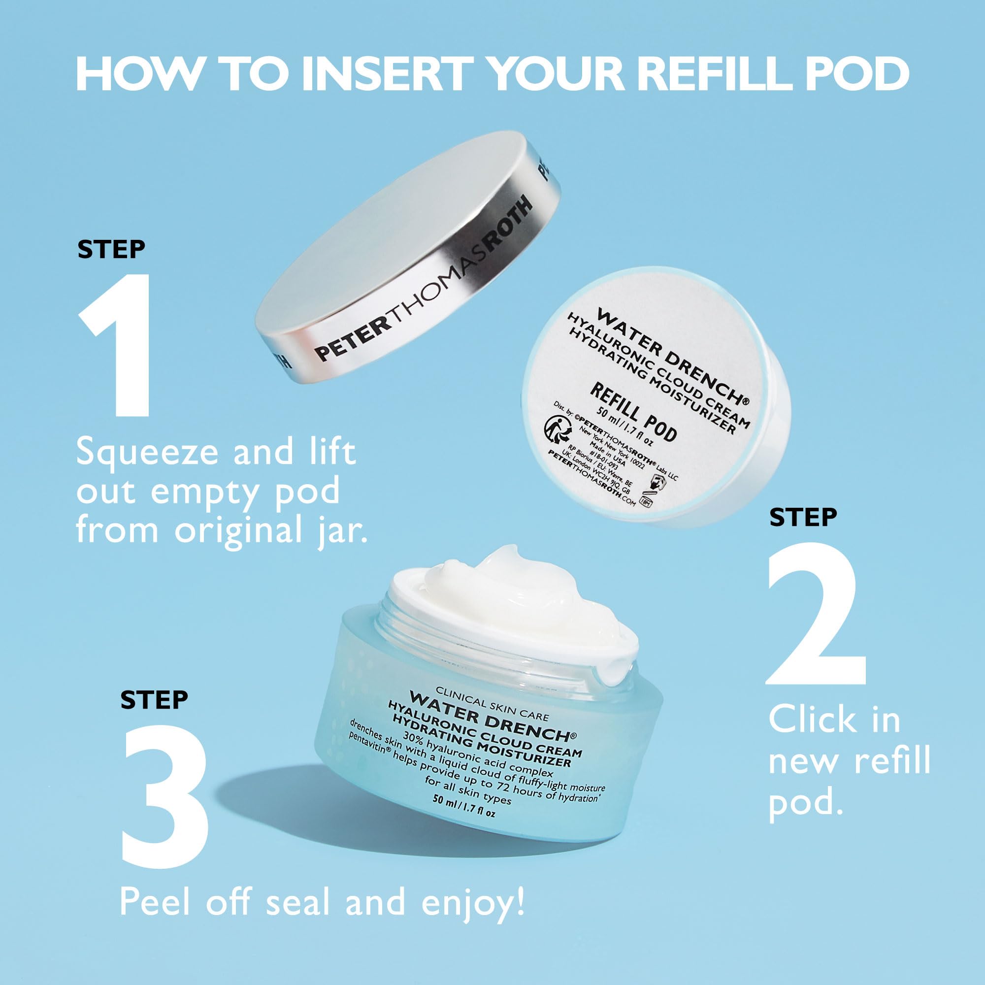 Water Drench used as a makeup base for a hydrated glow