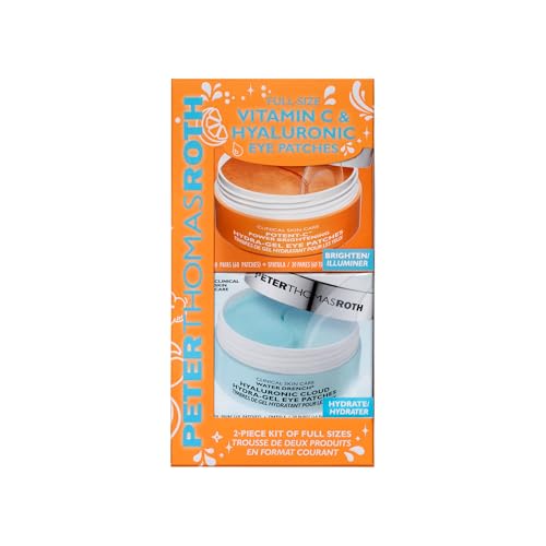 Peter Thomas Roth Water Drench Hydra-Gel Eye Patches hydrates under-eye skin with hyaluronic acid.