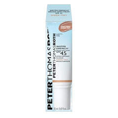 Peter Thomas Roth Water Drench tint being blended onto skin for seamless color