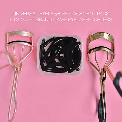 Petunia Skincare Easy Replacement Pads, compatible with most eyelash curlers.