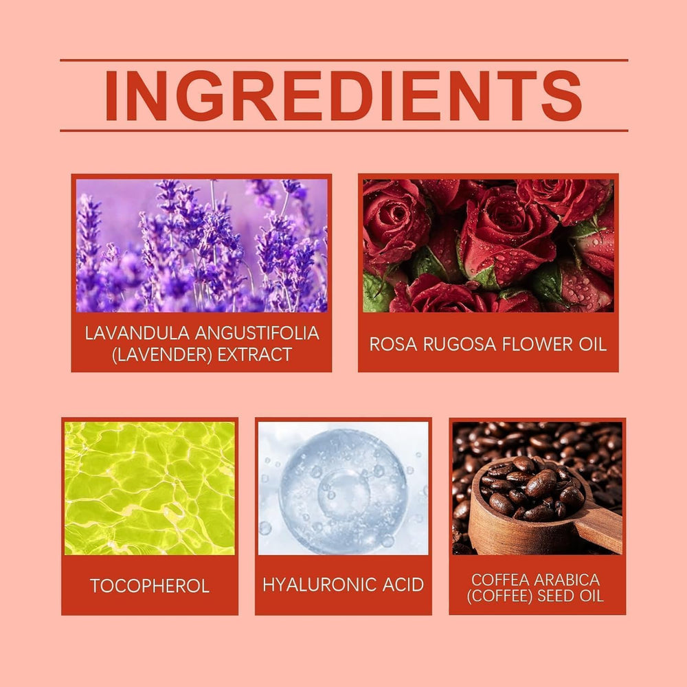 pewatul Body Firming Oil full-body use on arms and legs for a radiant glow.