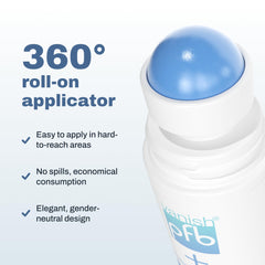 PFB Vanish roll-on applicator close-up showing precise application