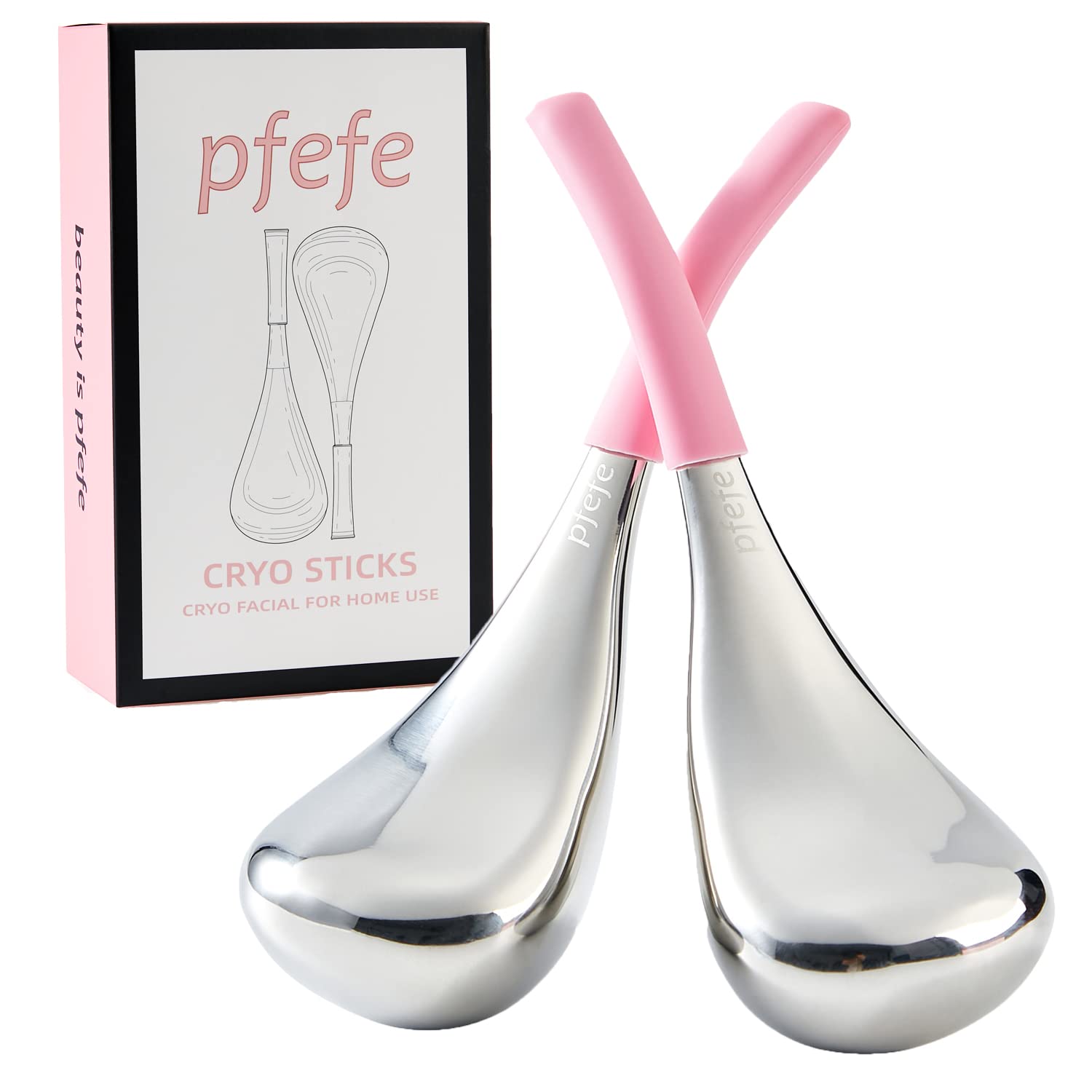 pfefe Cryo Sticks gliding over skin for smoother absorption