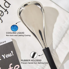 Pfefe Cryo Sticks metal construction highlights stainless steel craftsmanship.