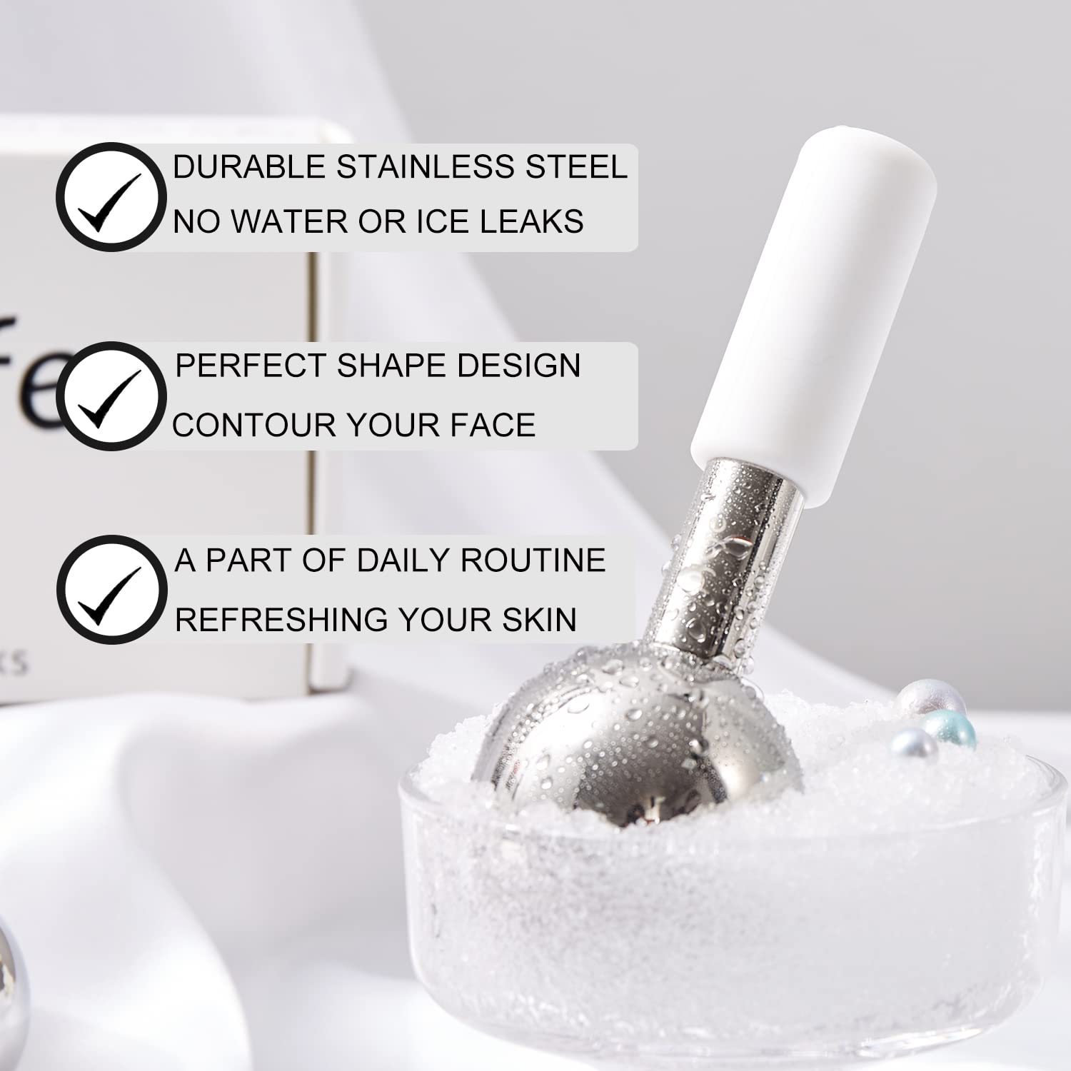 pfefe stainless steel cryosticks show durable cooling during routines.