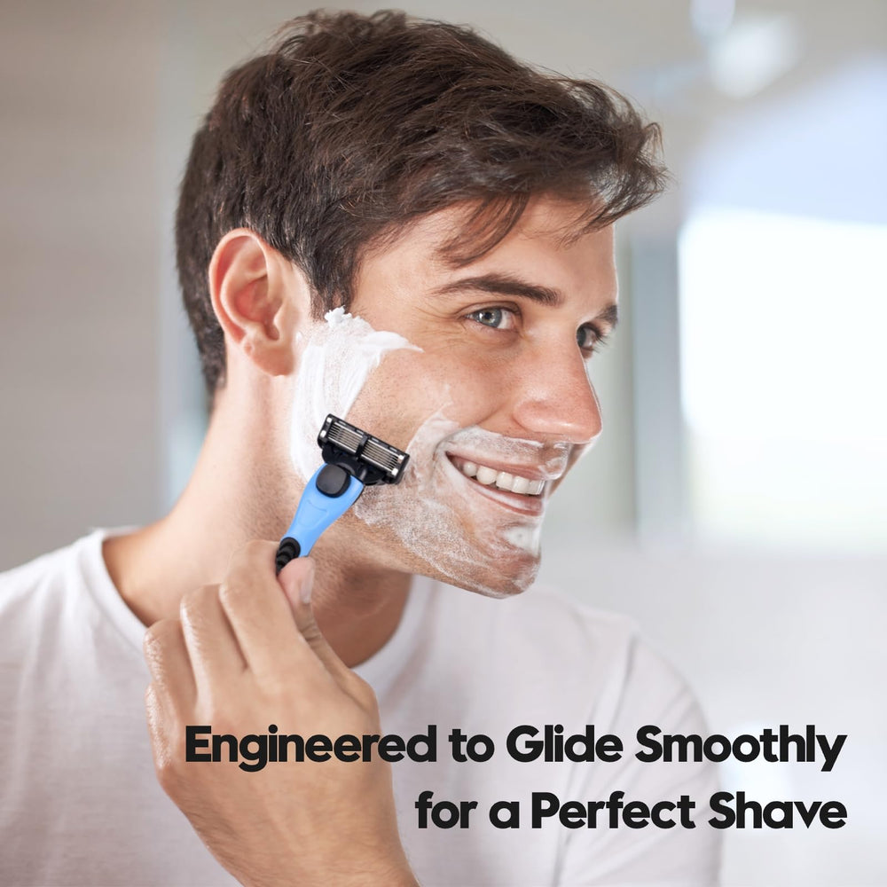 Phafaloop ergonomic non-slip handle provides secure grip in wet conditions.
