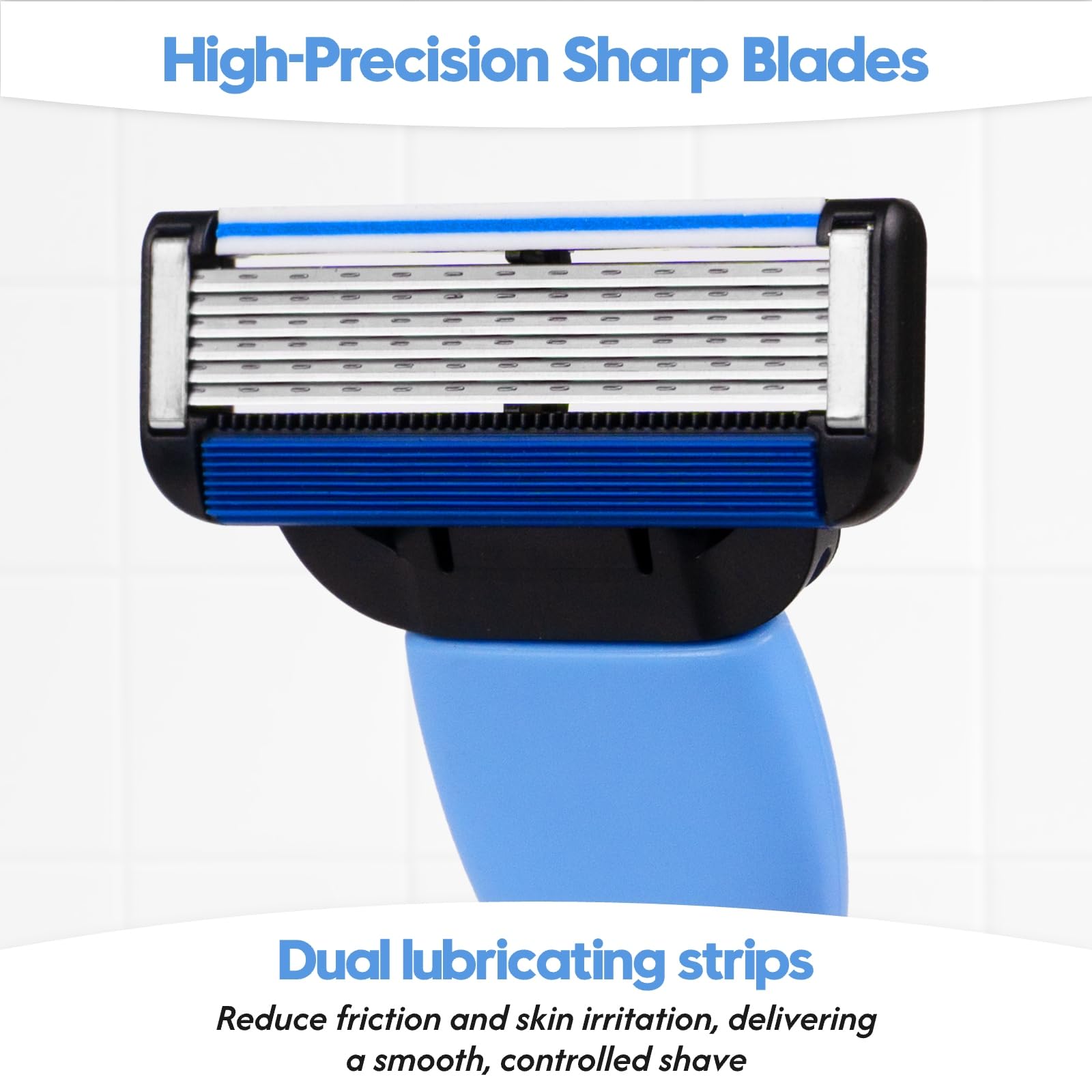 Phafaloop pivoting head close-up adapts to facial contours for better contact.