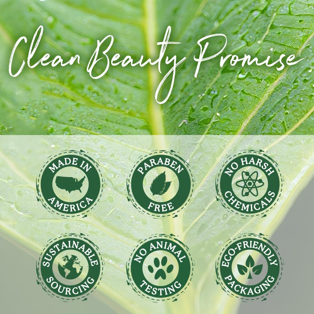PHARM TO TABLE product card image emphasizing soothing leave-in care