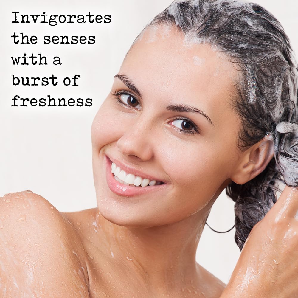 Cabello limpio y fresco tras lavado con PHARM TO TABLE Tea Tree Shampoo