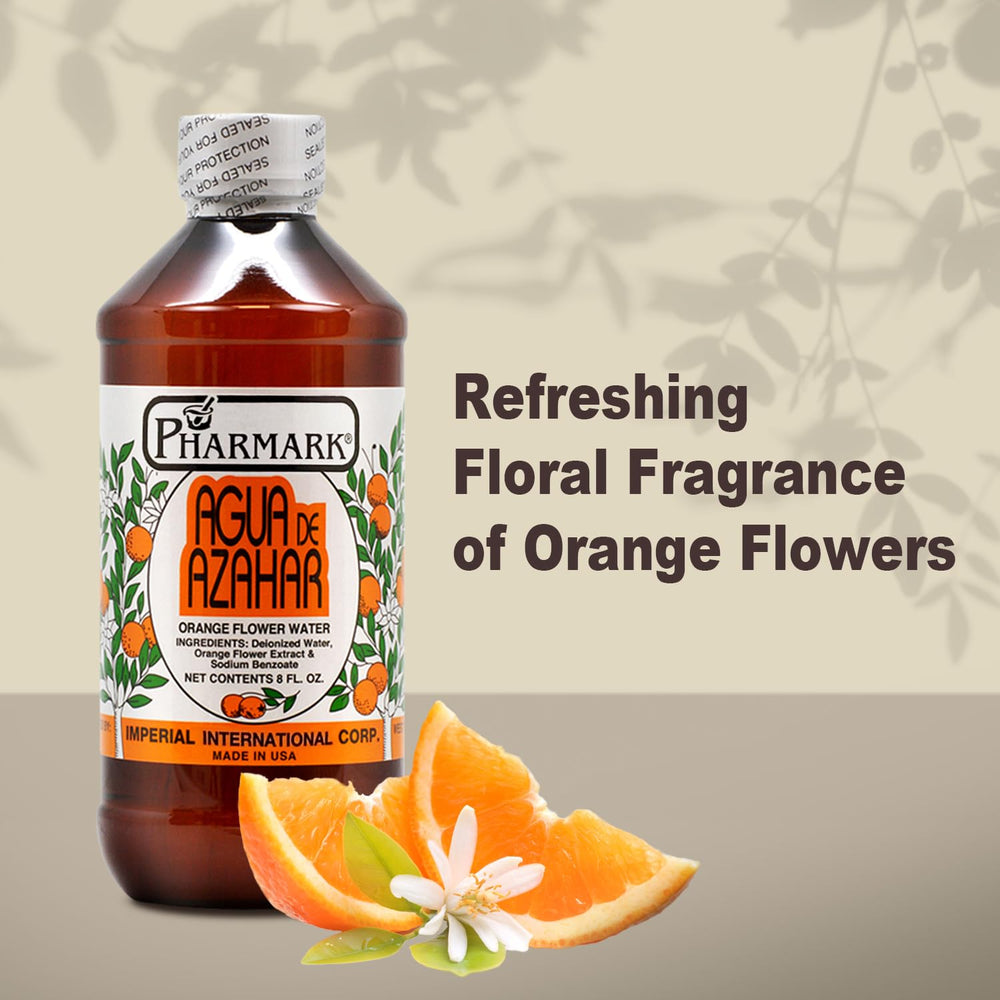 Pharmark Agua de Azahar, flor de azahar en primer plano para fragancia suave.