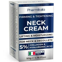 Pharmlitalia Cuello Firmante crema: ayuda a redefinir el contorno del cuello con resultados suaves.