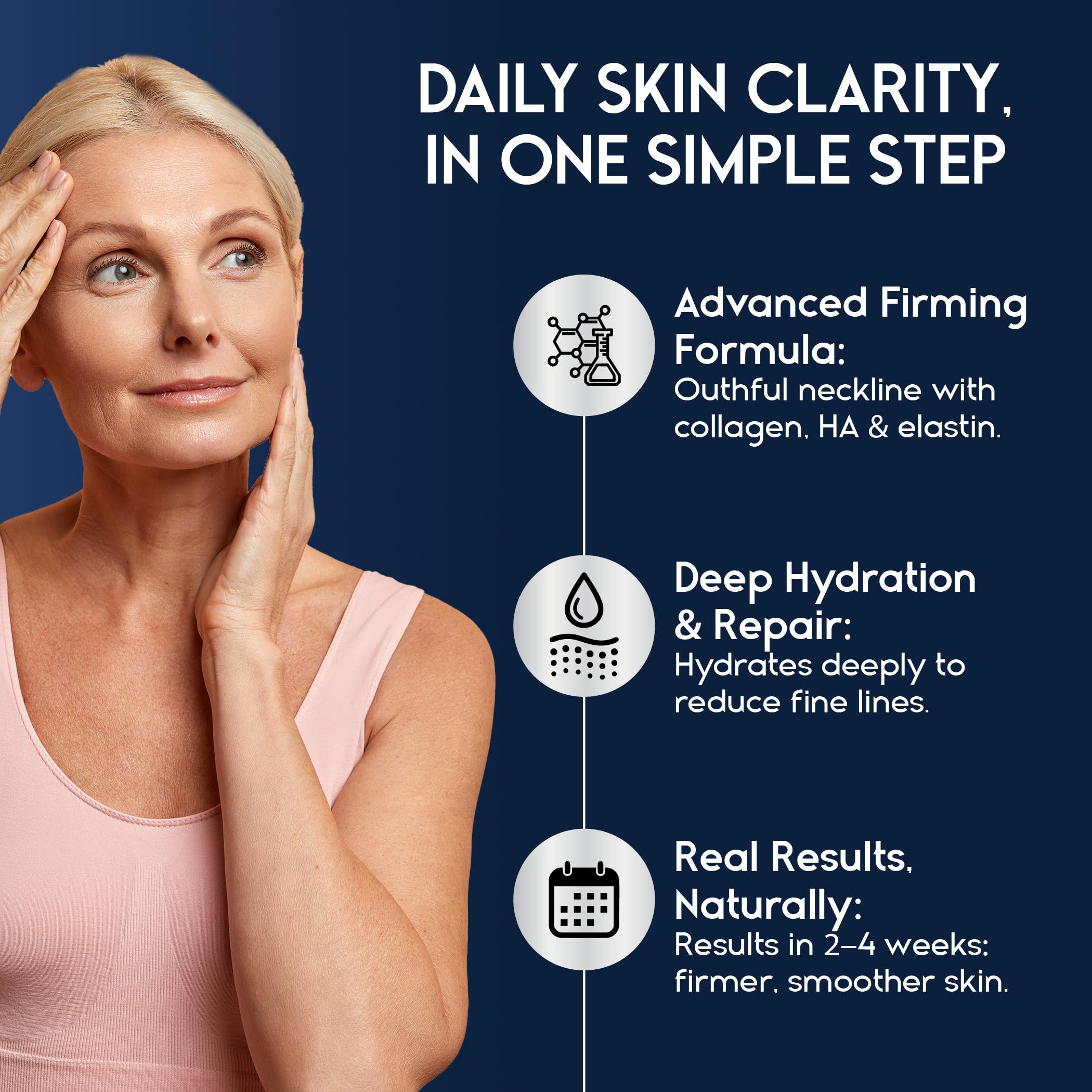 Pharmlitalia Hialuronico-Firmeza crema: hidrata y aporta volumen para una piel más tersa.