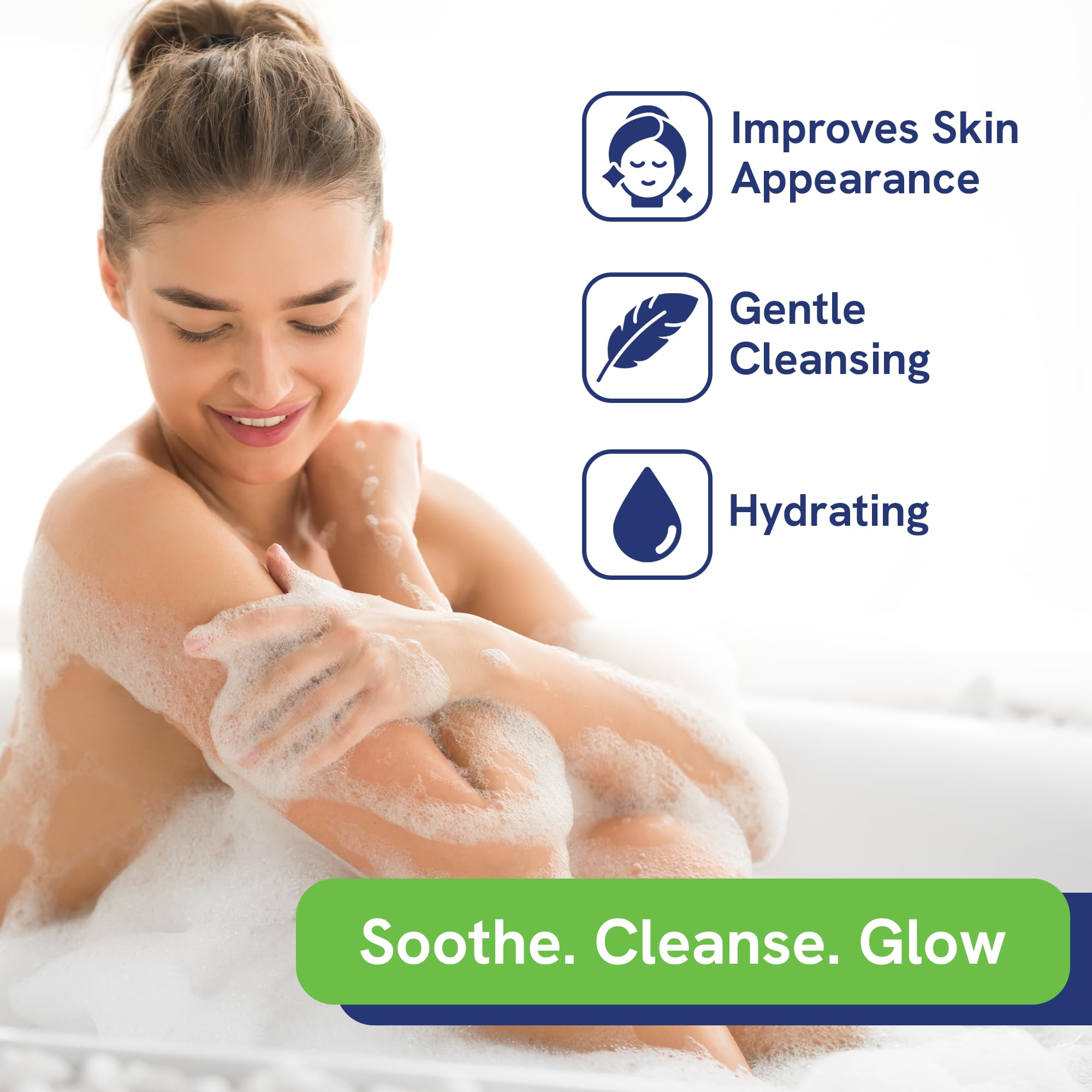 pHat 5.5 aloe vera coconut oil conveys soothing, hydrating results.