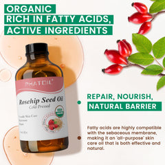 PHATOIL aceite de rosa mosqueta ideal para masaje facial.