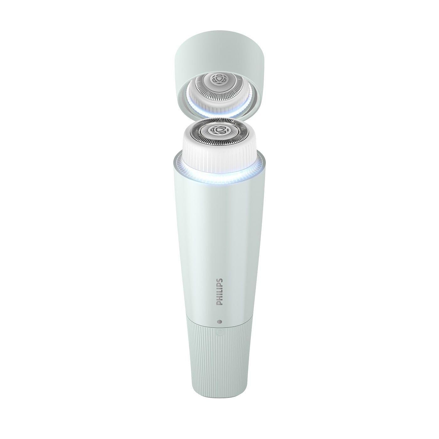 Philips Beauty Series 5000 full circle LED light reveals fine hairs