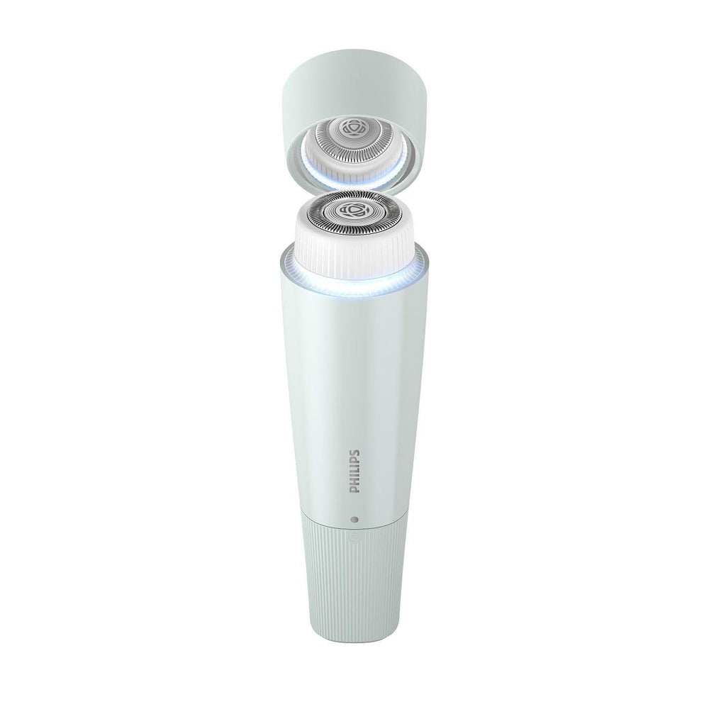 Philips Beauty Series 5000 full circle LED light reveals fine hairs