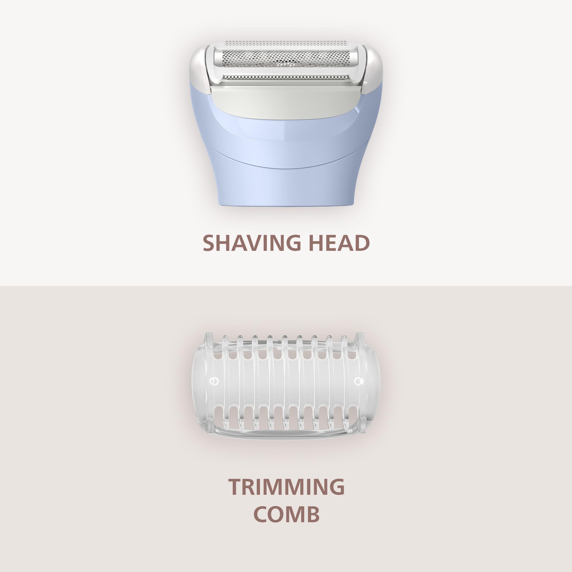 Philips Lady Shaver Series 6000 replaceable foil close-up