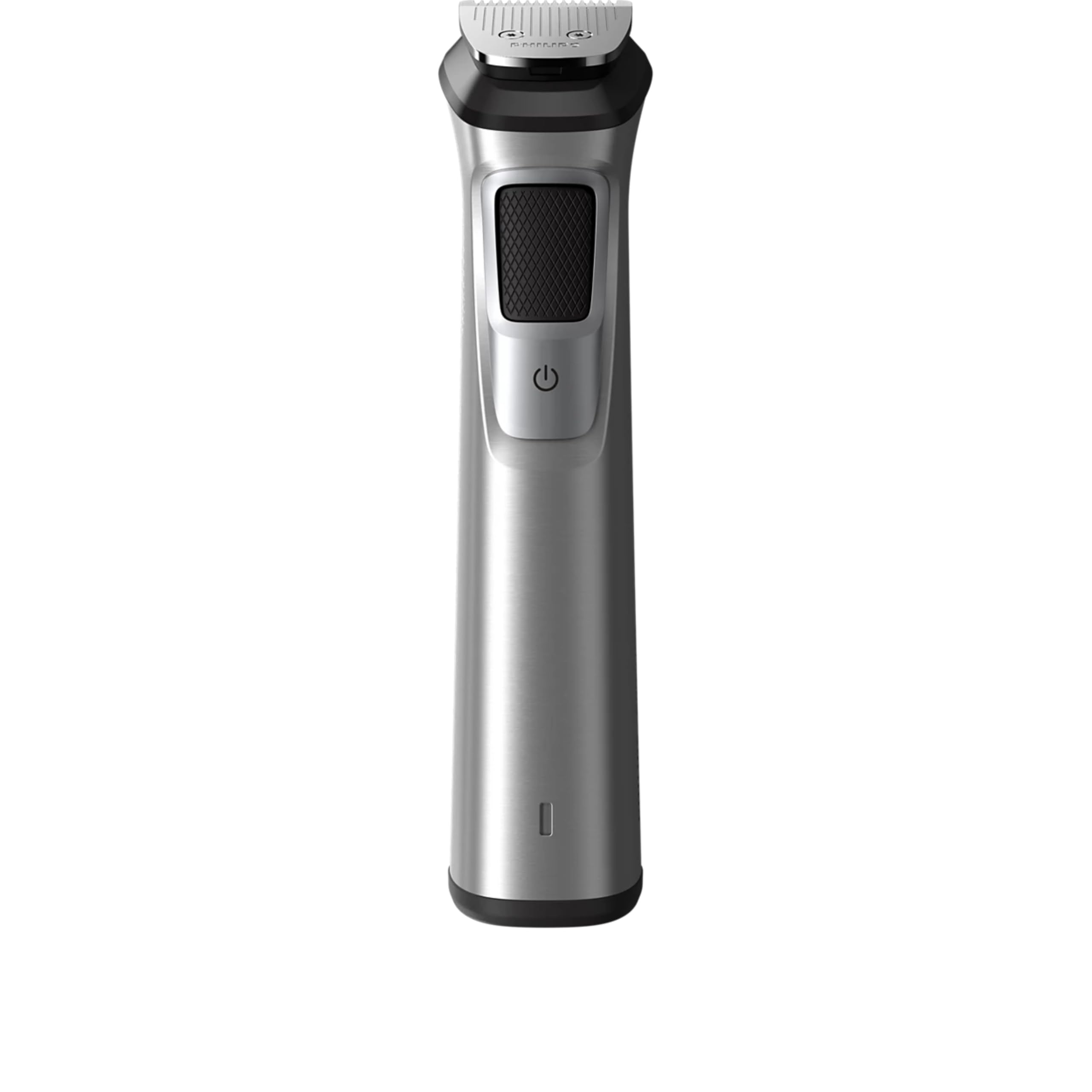 Philips Multi Groomer 8000 Series beard and stubble guards attached.