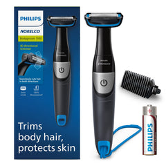 Norelco BodyGroom 1100 front view for easy body hair trimming
