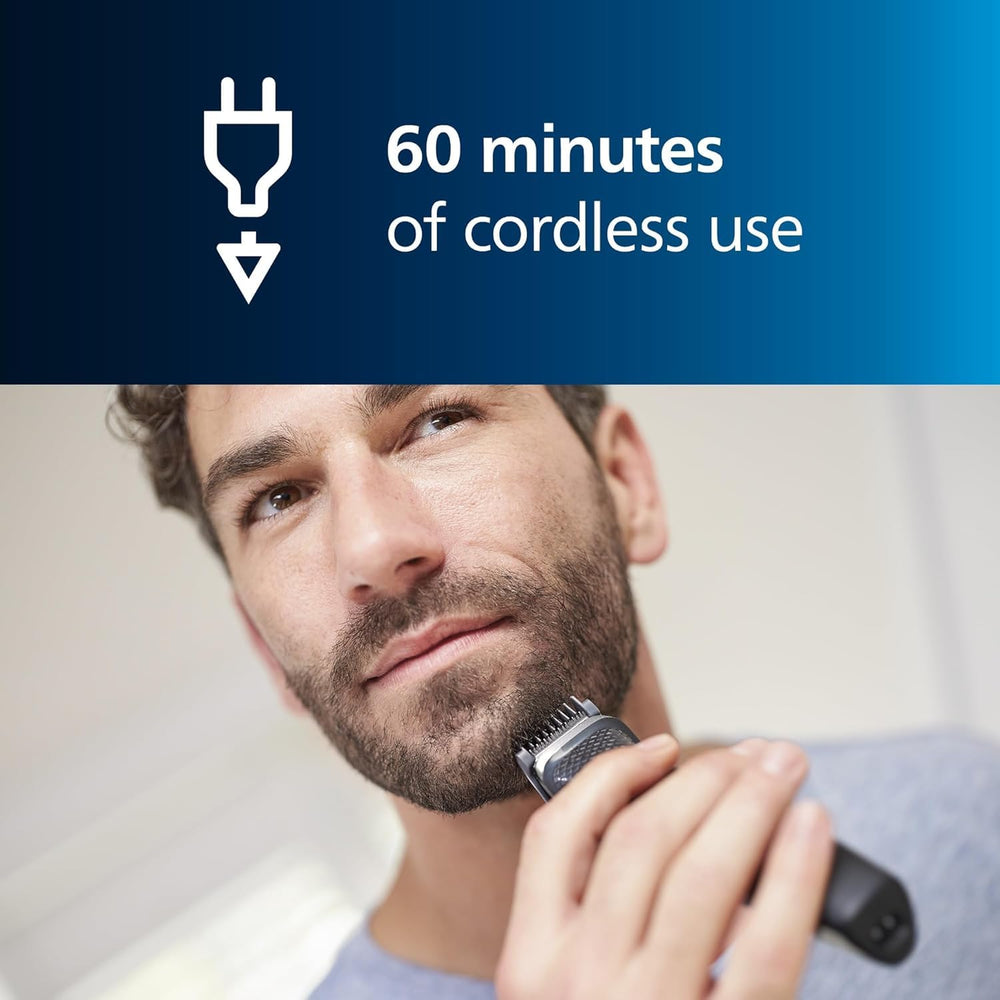 Philips Norelco MG3740 self-sharpening blades stay skin-friendly during grooming