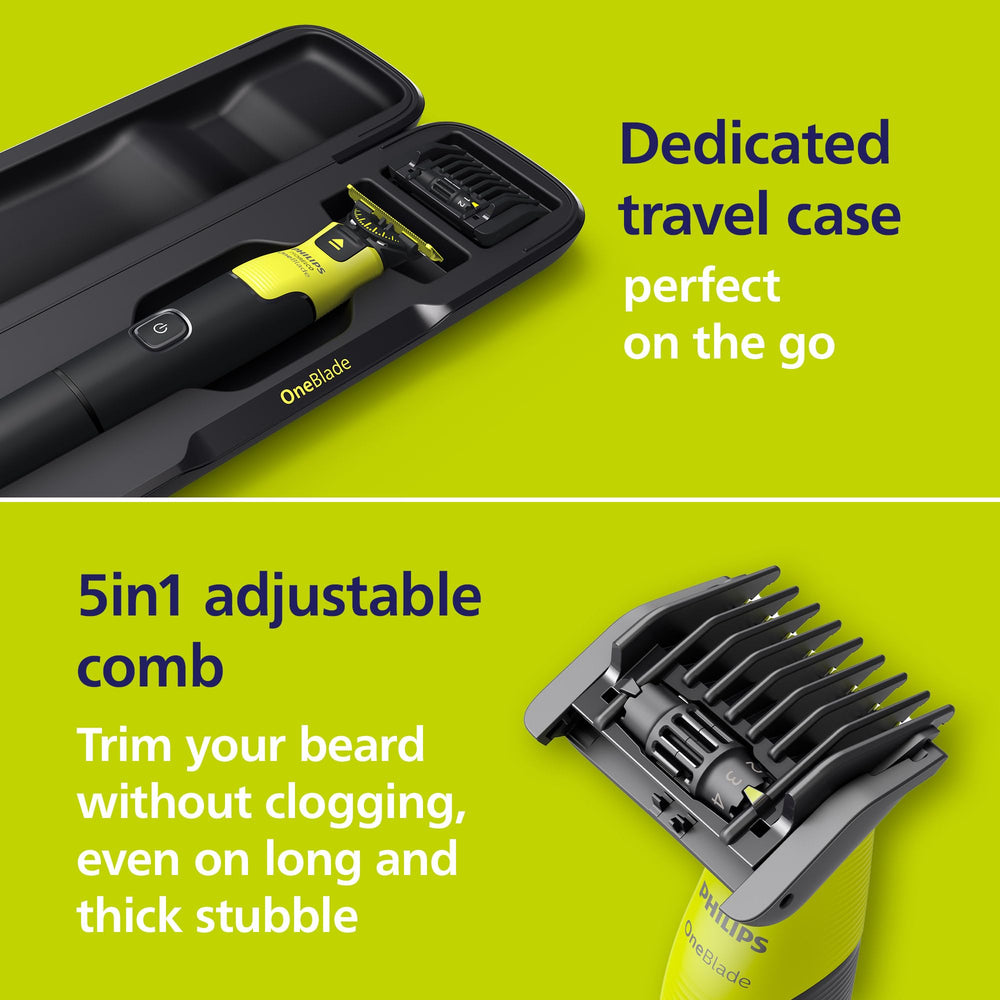 Wet and dry use for shower-friendly grooming