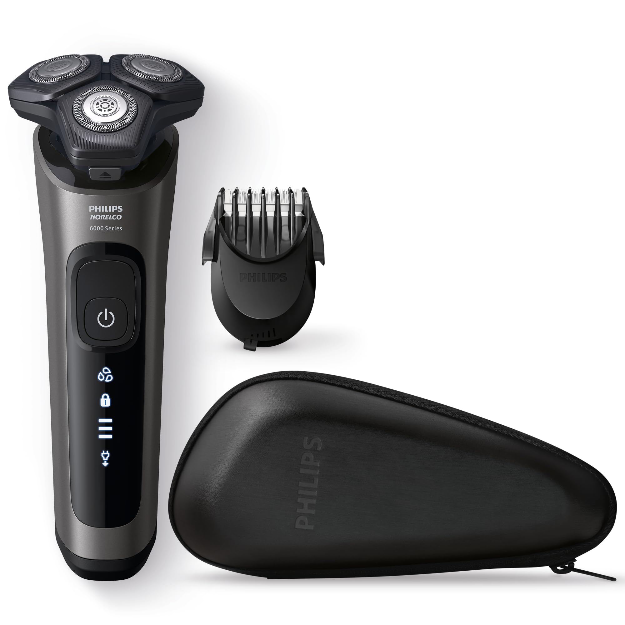 Philips Norelco Shaver 6000 wet and dry performance for comfortable daily grooming