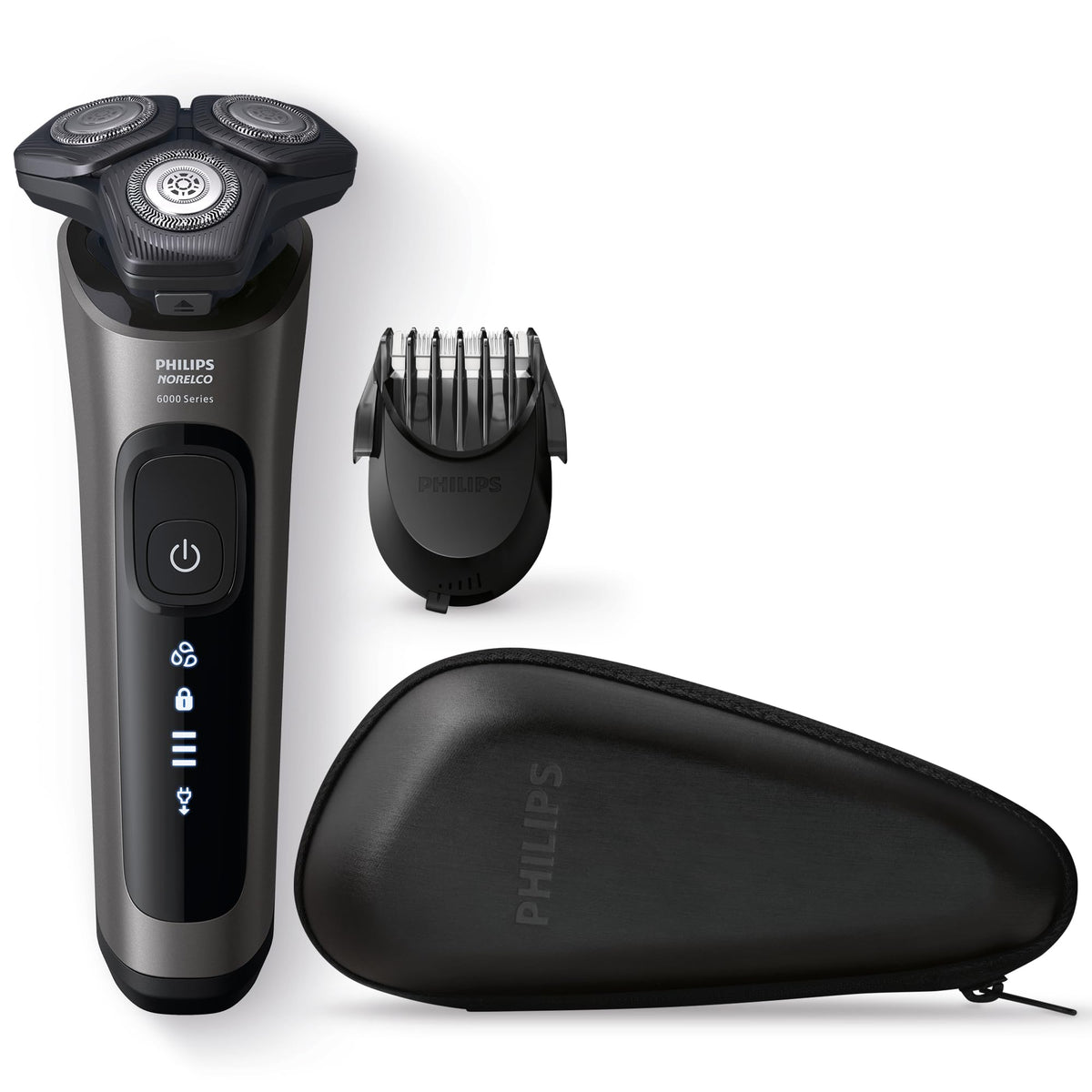 Philips Norelco Shaver 6000 wet and dry performance for comfortable daily grooming