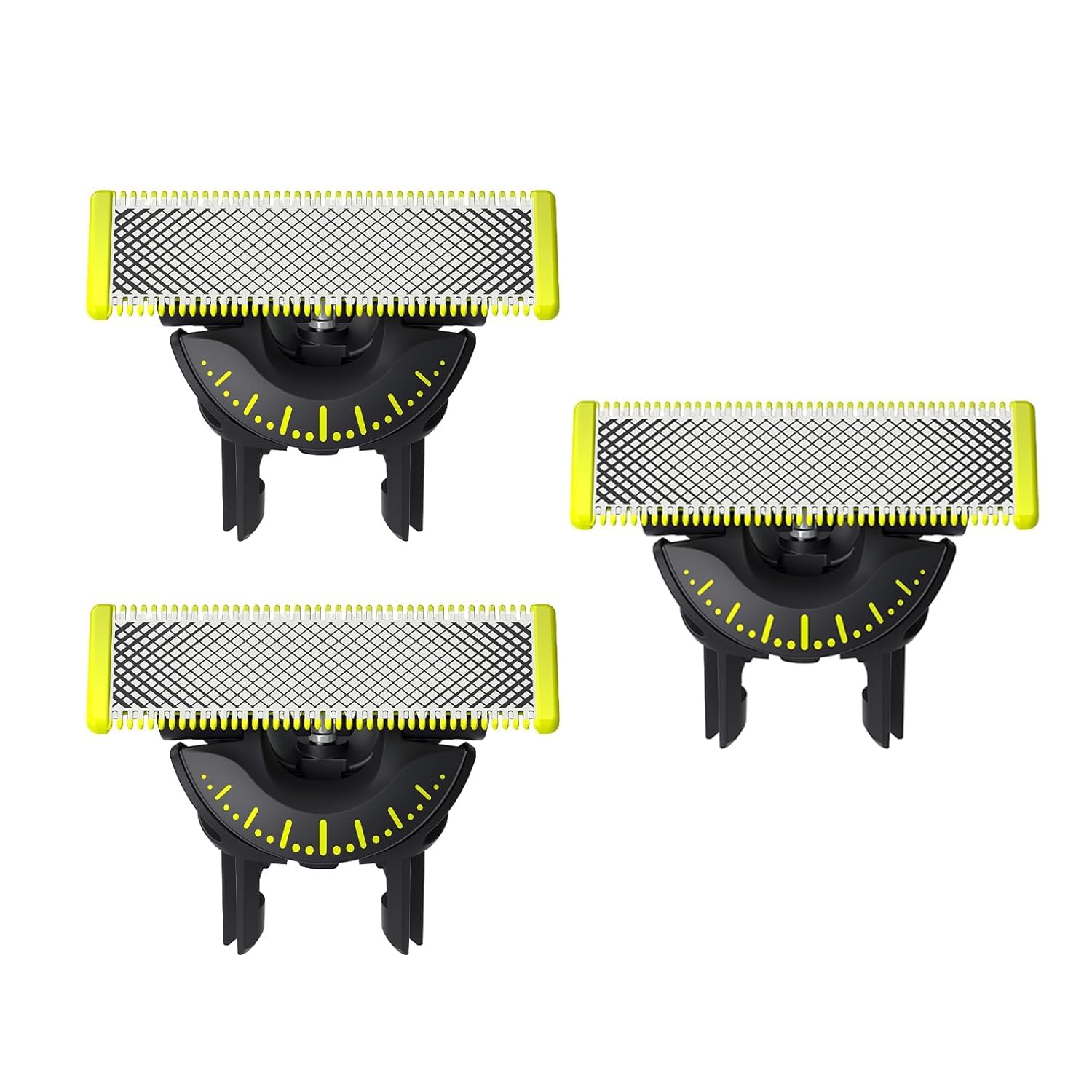 Philips OneBlade 360 blade flex follows contours for comfortable shaving.
