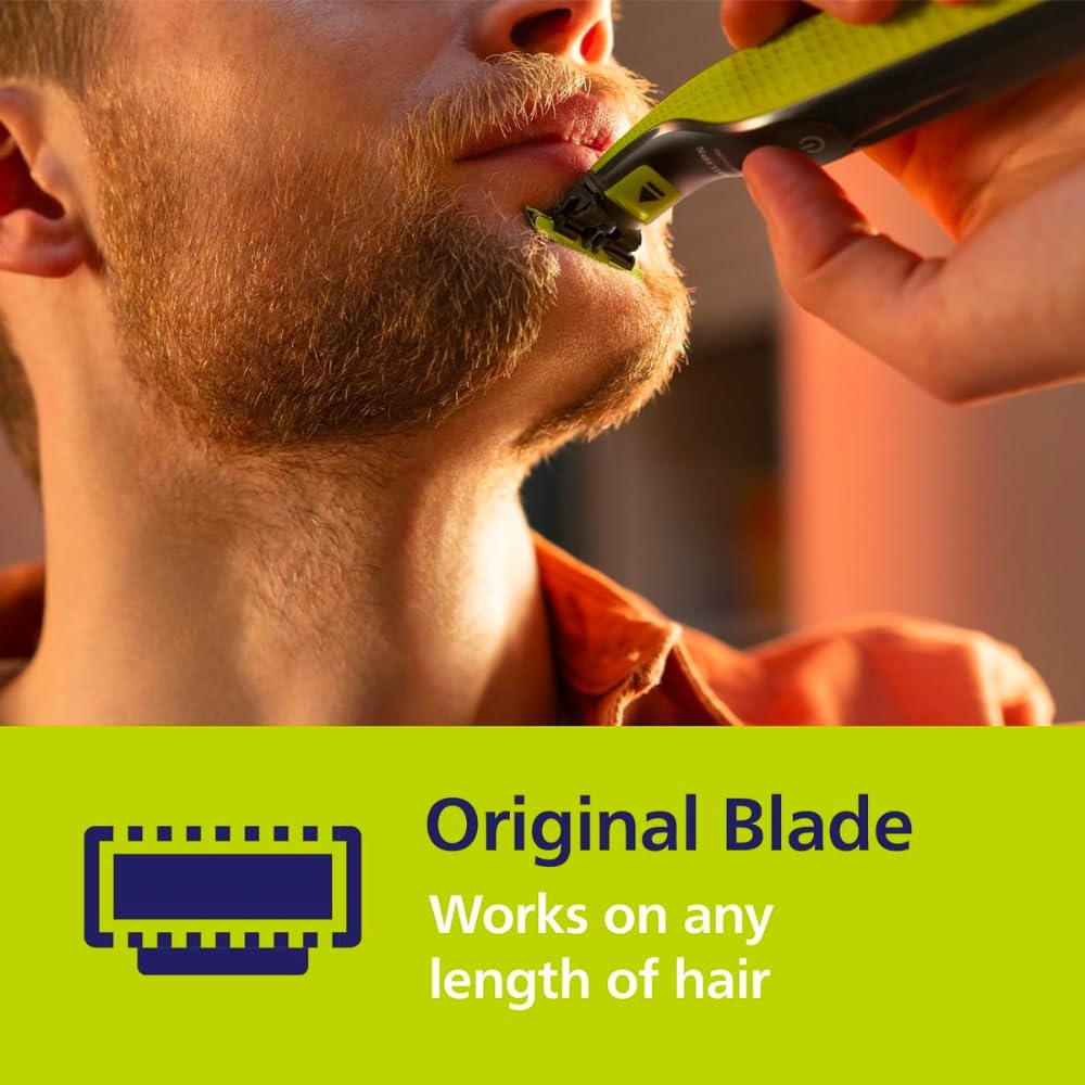Philips OneBlade QP240/50 blades with smooth coating for comfortable glide
