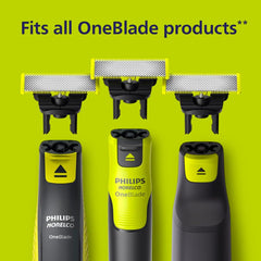 Philips OneBlade QP240/50 blades side-view showing compact profile