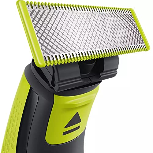 Philips OneBlade replacement blade compatibility with multiple handle models for versatile grooming.