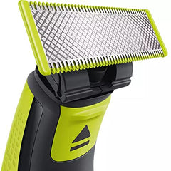 Philips OneBlade replacement blade compatibility with multiple handle models for versatile grooming.