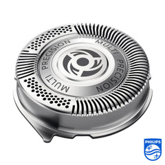 Philips SH50/50 box contents reveal three shaving heads ready for replacement.