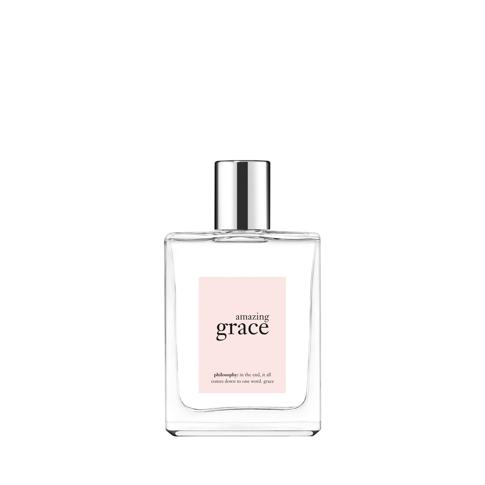 Philosophy Amazing Grace bottle front view for daily wear and graceful presence.