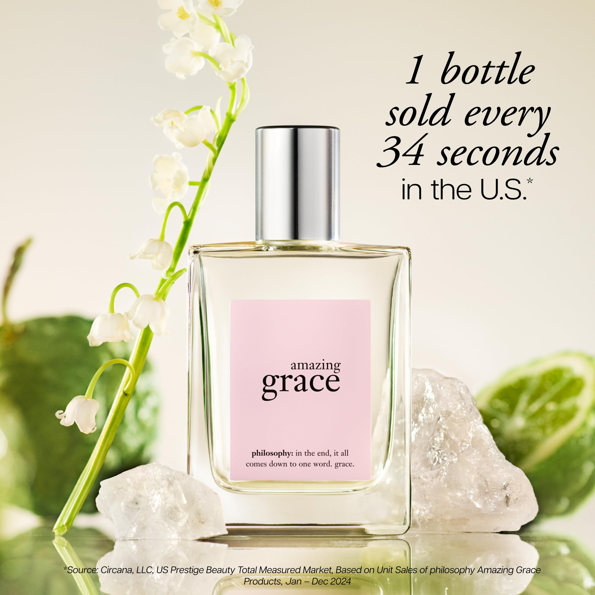 Philosophy Amazing Grace packaging image emphasizing clean, modern aesthetics.