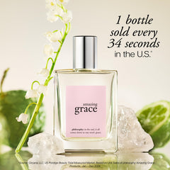 Philosophy Amazing Grace packaging image emphasizing clean, modern aesthetics.